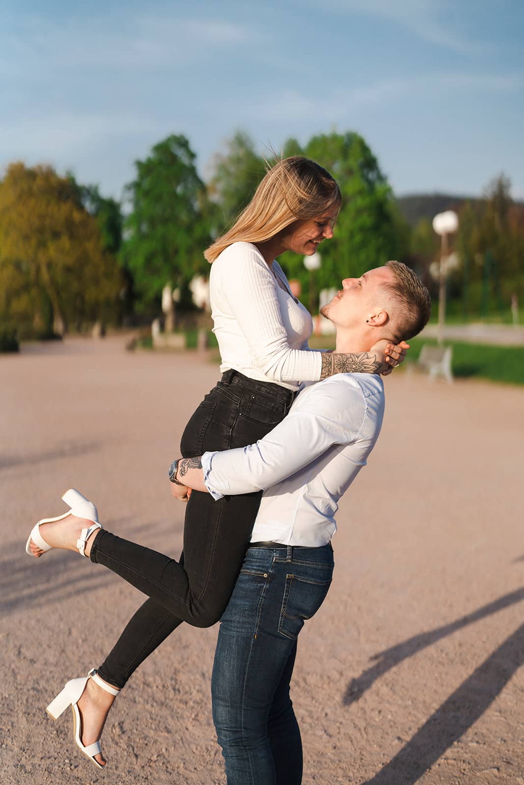 Séance photo de couple à Gérardmer